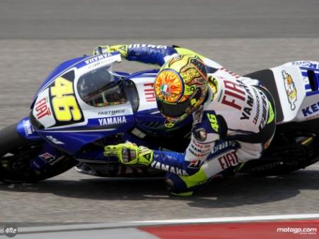 Rossi se mantiene con el mejor crono en China