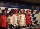 Asistimos a la rueda de prensa de los poleman en el GP Catalunya