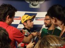 Declaraciones de Barberá en el GP de Catalunya y rueda de prensa 250cc