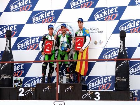 Risueño gana en Albacete la prueba de la Kawasaki Ninja Cup