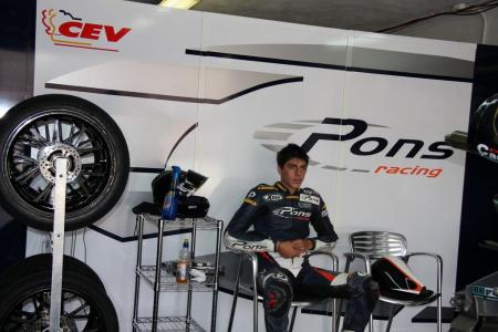 Axel Pons entrena en Albacete y está casi a punto para el CEV