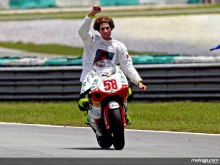 Bautista gana pero Simoncelli es el nuevo Campeón de 250cc en Sepang