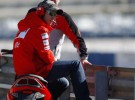 Casey Stoner como mero espectador del test de pretemporada en Jerez