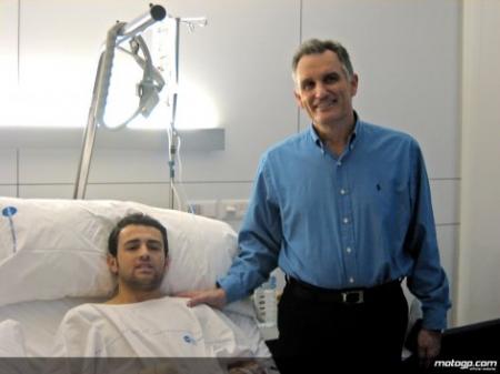 Héctor Barberá ha pasado por el quirófano para retirarse una placa de titanio