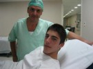 Axel Pons ha pasado por el quirófano para seguir su recuperación
