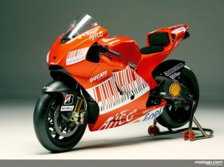 La nueva Desmosedici GP9 para el Mundial de MotoGP 2009