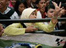 Valentino Rossi aclamado por 3.000 personas en Yakarta