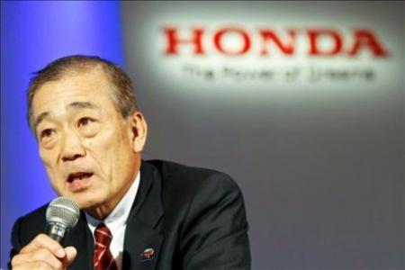 Takeo Fukui dejará el cargo de presidente de Honda en Junio