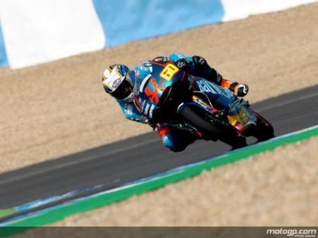 Julián Simón el mejor del Test de 125cc en Jerez