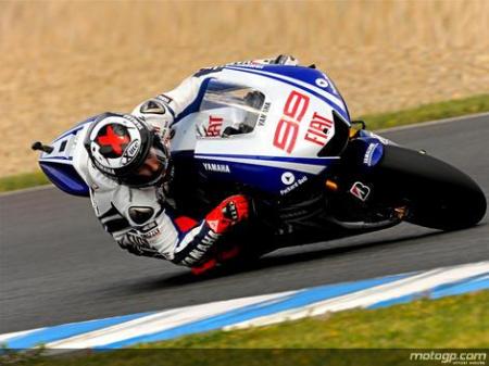 Jorge Lorenzo logra el mejor crono del día de MotoGP en Jerez