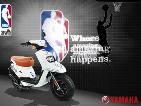La Yamaha BW’s NBA, dos pasiones en uno
