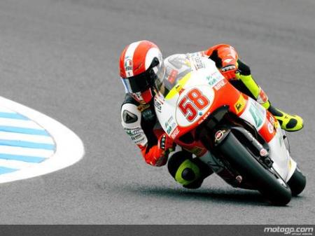Simoncelli vuelve a lo grande en la 1ª sesión libre de 250cc en Japón