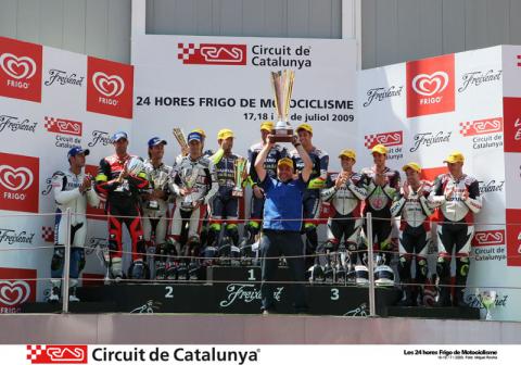 El equipo Suzuki Català es pentacampeón de las 24 Horas de Motociclismo en Montmeló