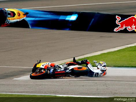 Dani Pedrosa decepcionado por el resultado en el Gran Premio de Indianápolis