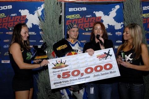 Taddy Blazusiak se proclama Campeón del AMA Endurocross 2009