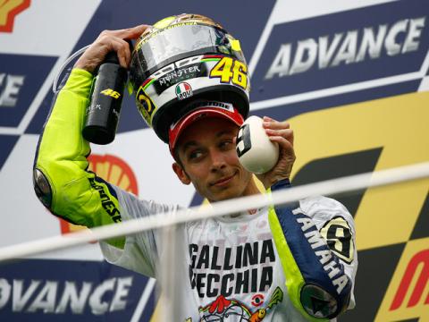 Valentino Rossi el hombre de los récords del Mundial de Motociclismo