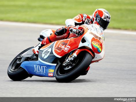 Héctor Barberá domina los 1º entrenamientos libres de 250cc en Valencia