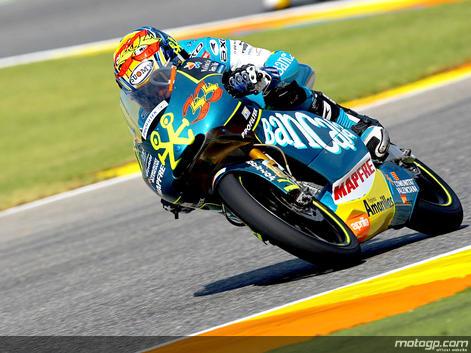 Sergio Gadea el mejor en la 2ª sesión de libres de 125cc en Valencia