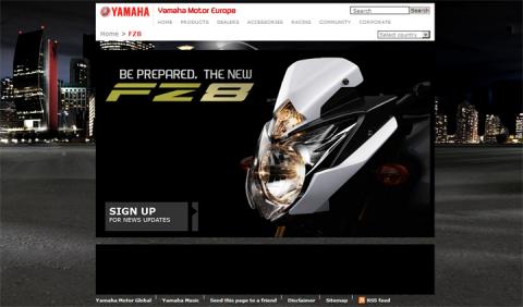 La nueva Yamaha FZ8 comienza a ver la luz