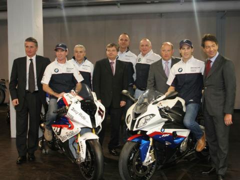 Presentación del equipo BMW Motorrad Motorsport Superbikes 2010