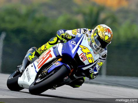 Valentino Rossi domina la 2ª jornada del Test Oficial de MotoGP en Sepang