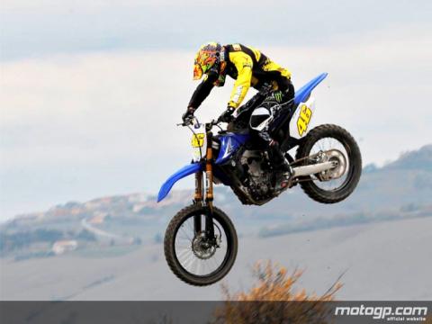 Rossi sufrió un accidente el pasado jueves mientras practicaba motocross