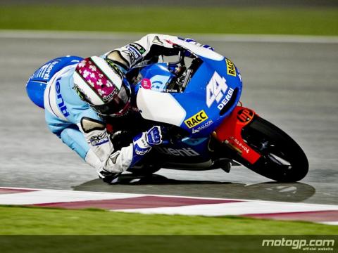 Pol Espargaró controla los primeros entrenamientos libres de 125cc en Qatar