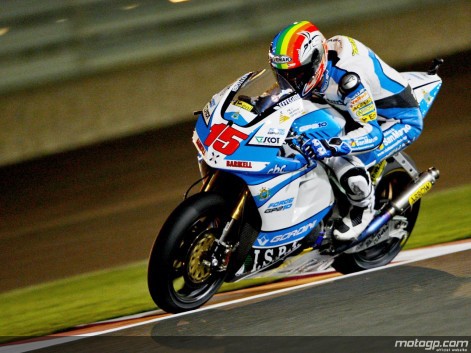 Alex De Angelis domina la sesión libre de entrenamientos Moto2 en Qatar
