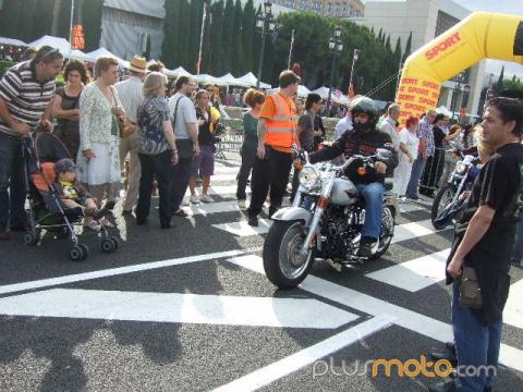 El Demo Rides es la actividad estrella de los Barcelona Harley Days 2010
