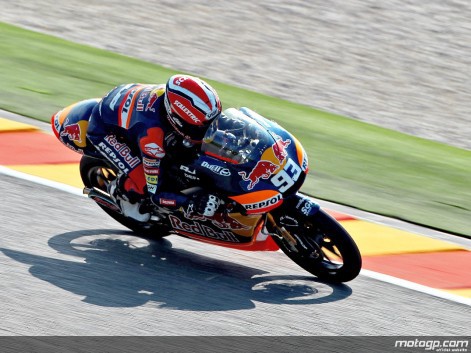 Marc Márquez logra su 1ª victoria de 125cc en Mugello, con Terol 2º y Espargaró 3º