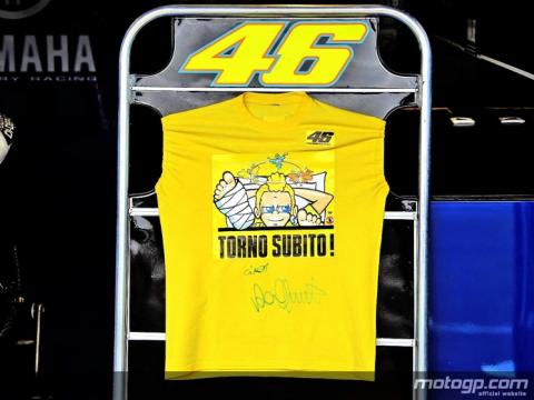 Valentino Rossi se subirá a una Yamaha hoy en Misano