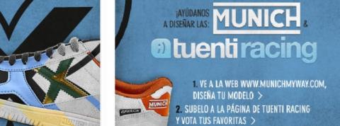 Diseña las Munich del equipo Tuenti Racing Team 125cc