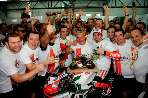 Max Biaggi se proclama Campeón de las Superbikes 2010 en Imola