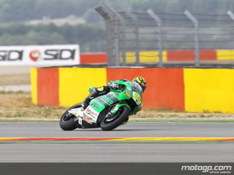 Andrea Iannone el más rápido de la 1ª sesión libre de Moto2 en Motorland Aragón