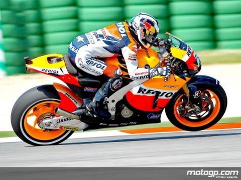 Dani Pedrosa intratable en los libres de MotoGP en Misano