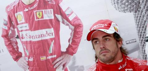 Fernando Alonso no cree que Rossi sea su compi en Ferrari
