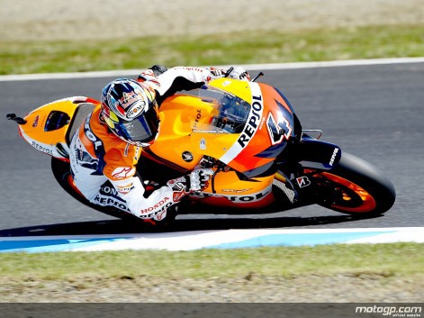 Andrea Dovizioso es el más rápido en el Warm Up de MotoGP en Motegi