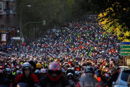 Manifestación motera en Madrid el próximo 13 de noviembre