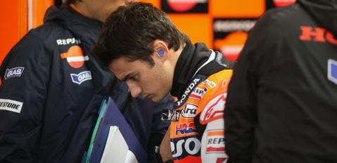 Dani Pedrosa ve complicado mantener el subcampeonato de MotoGP