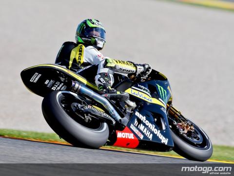 Cal Crutchlow con buenas sensaciones tras el test de MotoGP en Valencia