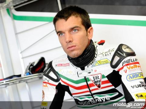 Alex De Angelis confirmado por el equipo JiR para 2011 en Moto2