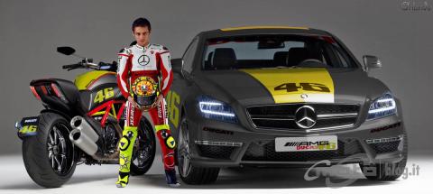 Fotomontaje con Valentino Rossi y sus colores para MotoGP 2011
