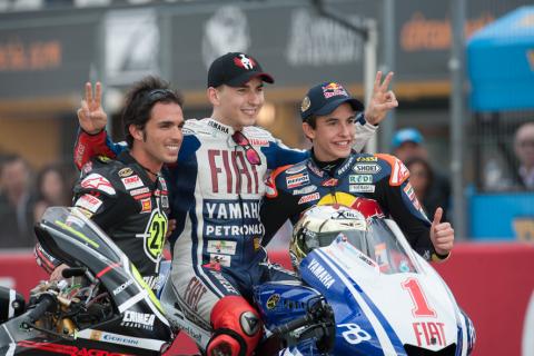Lorenzo, Elías y Márquez premiados con la medalla de oro al mérito motociclista
