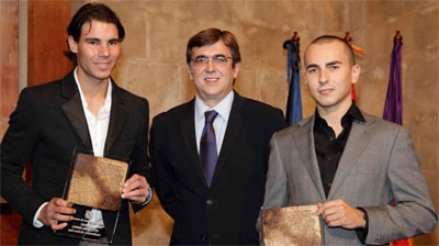 Jorge Lorenzo premiado con el Cornelius Atticus Extraordinario en Mallorca