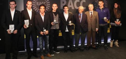 Seis campeones recogen los premios del RACC en Barcelona
