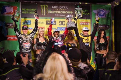 James Stewart triunfa en el AMA SX Oakland y se coloca líder de la general