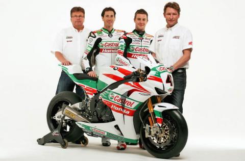 Presentación del equipo Castrol Honda del Mundial de las Superbikes 2011