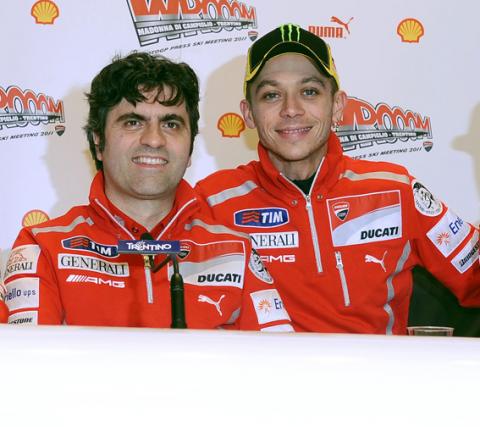 El equipo Ducati MotoGP termina sus tres días de entrenos en Jerez
