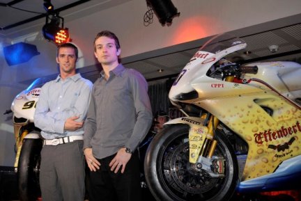 El equipo Liberty Racing de Superbikes entrenará en el circuito de Guadix