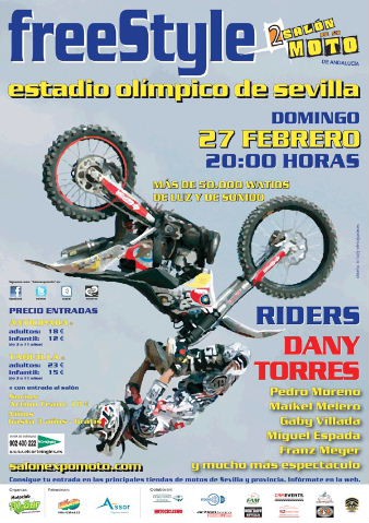 Primer Freestyle Trofeo de Sevilla en el marco del II Salón de la Moto de Andalucía